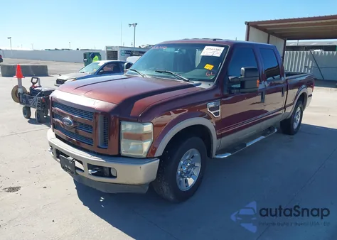 2008 Ford F-250 Lariat from USA, damaged, VIN 1FTSW20R08ED25618